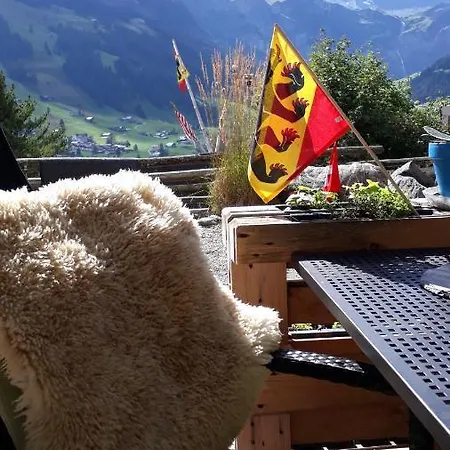 Chalet Gotthelf Gartenstudio, Ferien mit Hund Adelboden Exterior foto