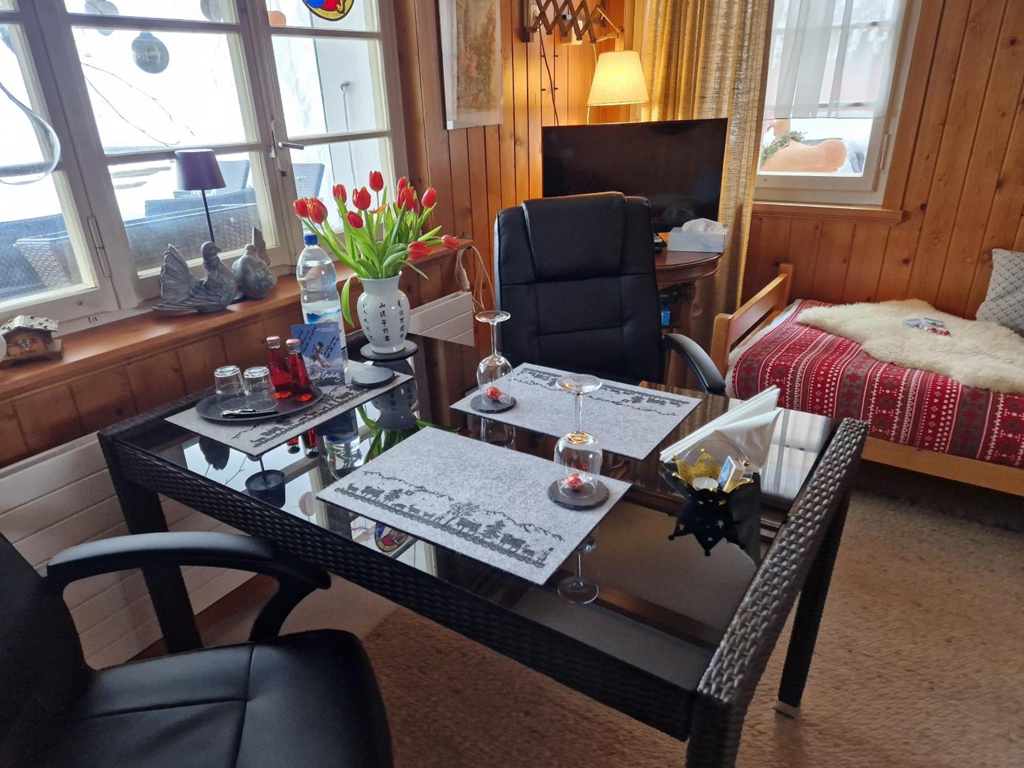 Gotthelf Gartenstudio, Ferien Mit Hund Appartement Adelboden